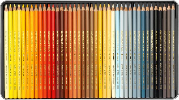 Produktbild Caran d'Ache Supracolor Aquarelle Metallschachtel (Mehrfarbig, 120 x)