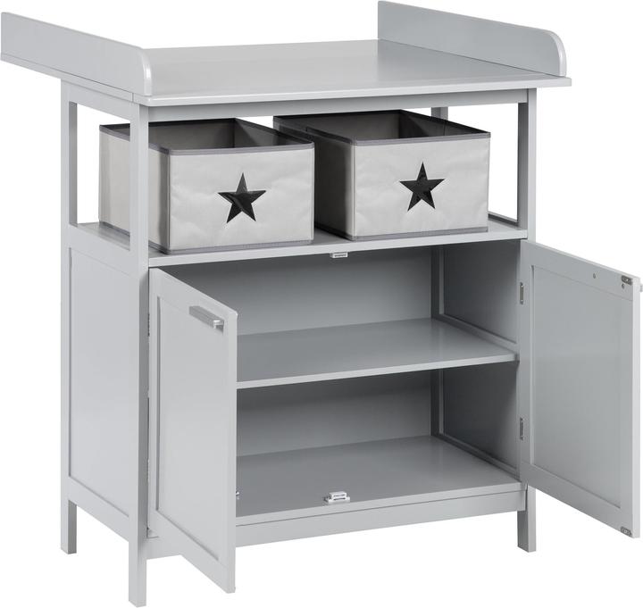 Produktbild Roba Kinderzimmerset Hamburg (Wickelkommode, Babybett)