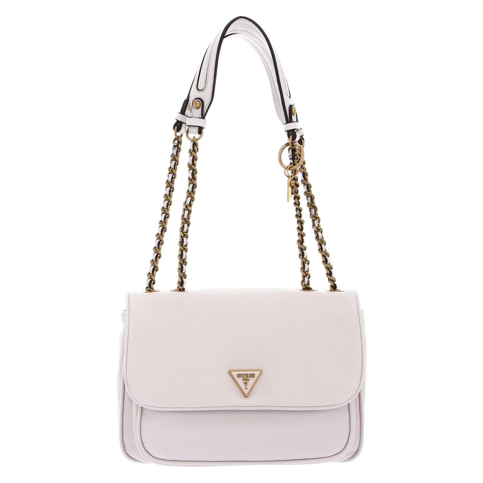 Guess, Damen, Handtasche, Becci Convertible Crossbody Flap, Beige