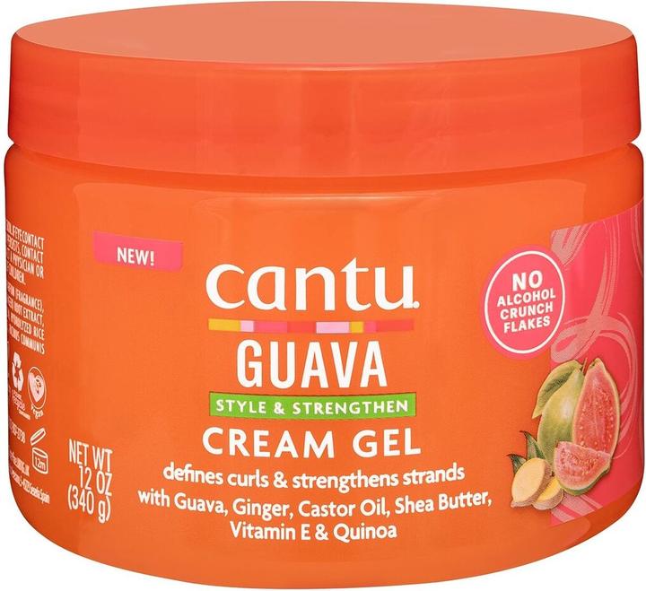 Image du produit Cantu Gel crème renforçant les boucles à la goyave 340g (Pâte capillaire, 354.88 ml)