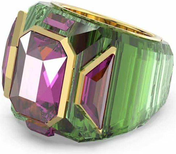 Image du produit Swarovski Chroma Cocktail Ring Vert Or (52)
