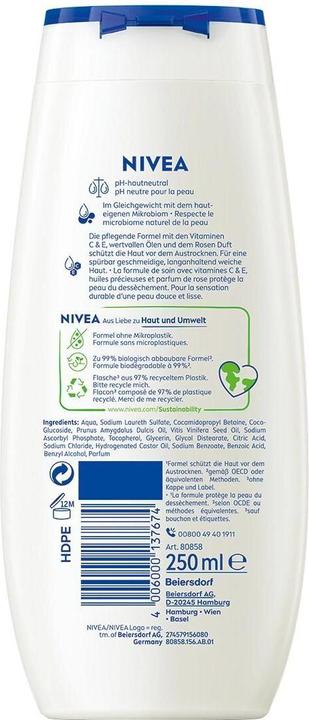 Image du produit NIVEA Rose & Almond Oil (250 ml)