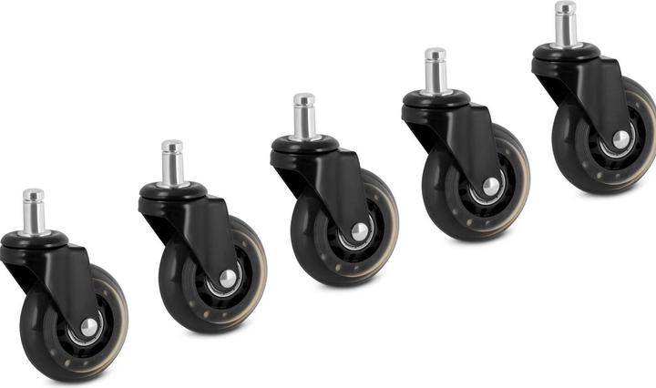 Actual product image Physa Office Chair Wheels - 5 pcs.