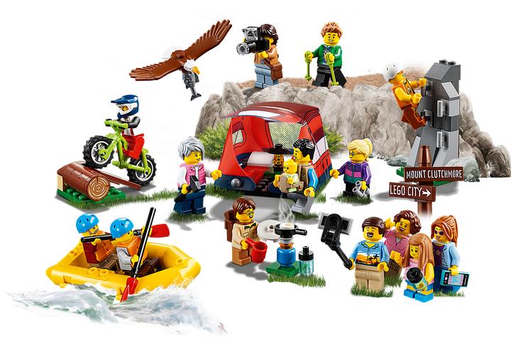 Image du produit LEGO Ensemble de figurines - Les aventures en plein air (60202, LEGO City)
