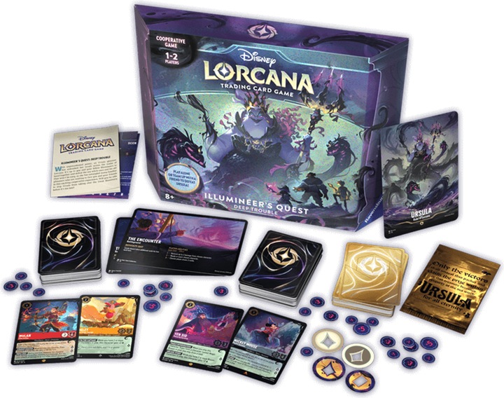 Produktbild Disney Lorcana Trading Card Game: Set 4 - Spezial Geschenk-Set (Englisch, Box Set & Collection)