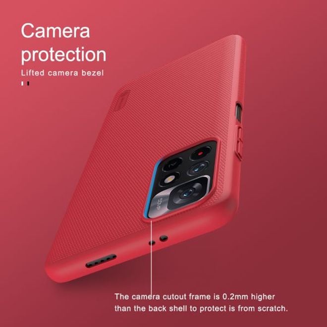 Productafbeelding Nillkin Super Frosted Shield-serie (Xiaomi Redmi Note 11S 5G, Xiaomi Poco M4 Pro 5G, Xiaomi Redmi Note 11T 5G)