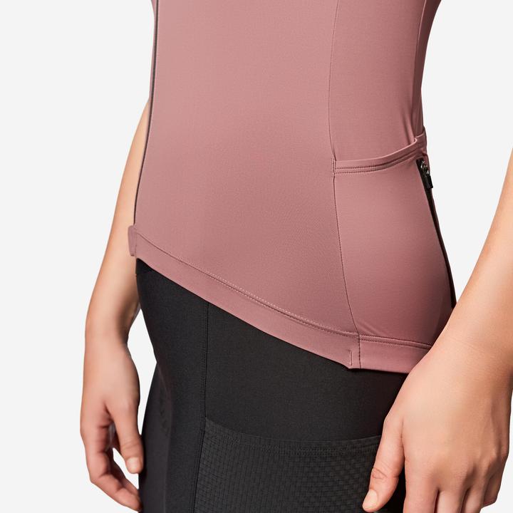 Produktbild Van rysel Women's fitted short-sleeved EDR 2 road bike jersey - pink (XL)