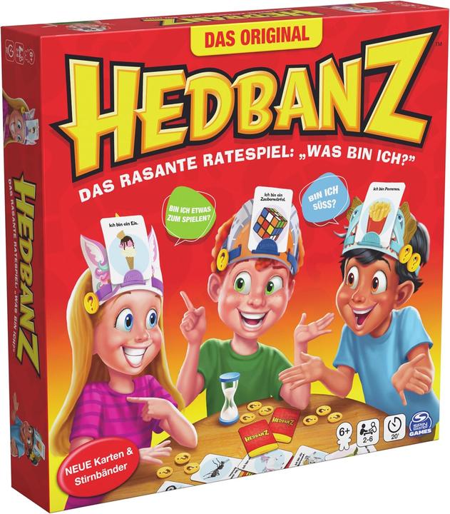 Produktbild Amigo BGM Hedbanz - Refresh 2025 (Deutsch, 2 - 6 Spieler)