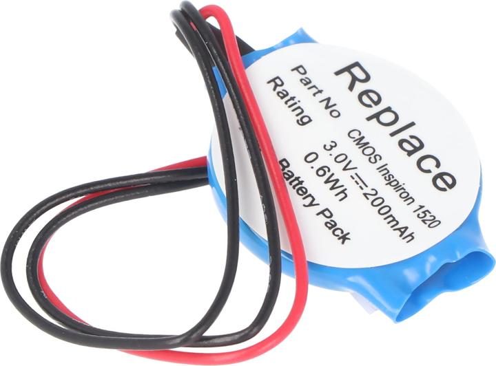 Produktbild Dell 2322056001, CB28 BackUp CMOS Batterie mit Kabel und Stecker (1 Stk., Gerätespezifisch, 200 mAh)