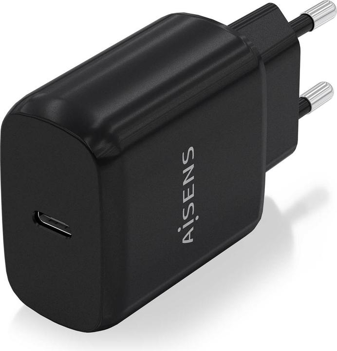 Produktbild Aisens CARGADOR USB-C PD3.0 1 PUERTO 1XUSB-C 25W NEGRO (25 W, 1 Port)
