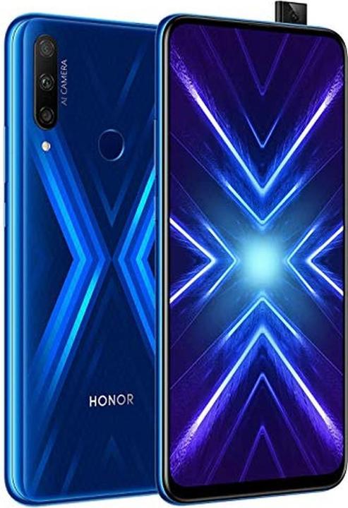 Produktbild Honor 9X (128 GB, Blue, 6.59", Hybrid Dual SIM, 4G)