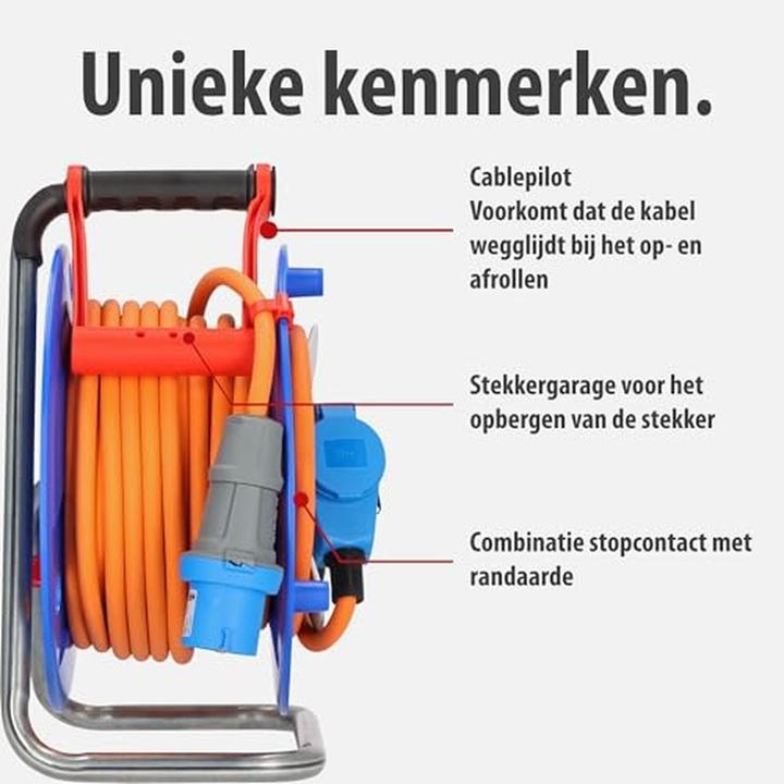 Produktbild Brennenstuhl Camping-Kabeltrommel (25 m, 2.50 mm²)