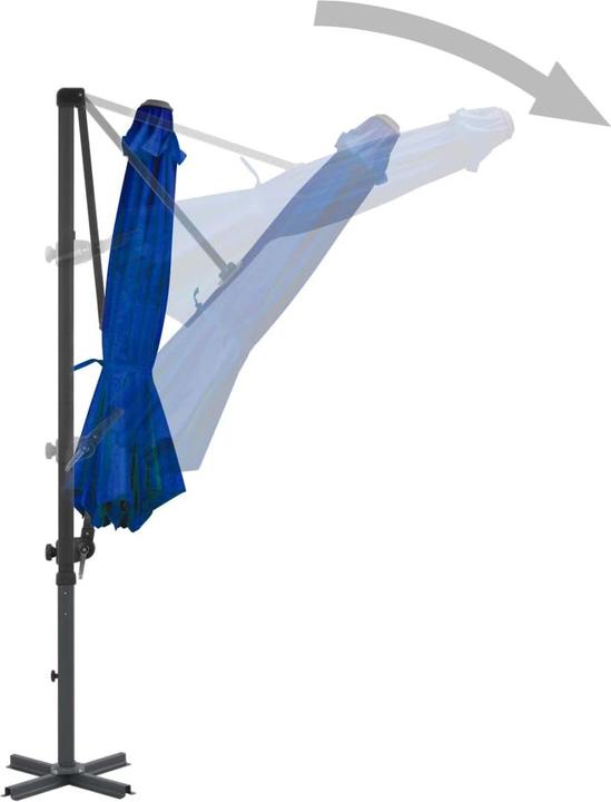 Produktbild vidaXL freischwingender Sonnenschirm (3 m)