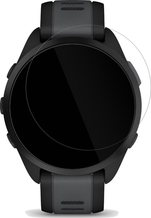 Actual product image Dipos Screen Protector Crystalclear for Garmin Forerunner 165