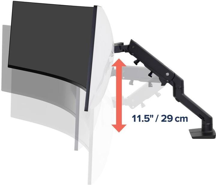 Produktbild Ergotron HX HD Monitor Arm mit patentierter CF-Technologie (Tisch, 49", 19.10 kg)