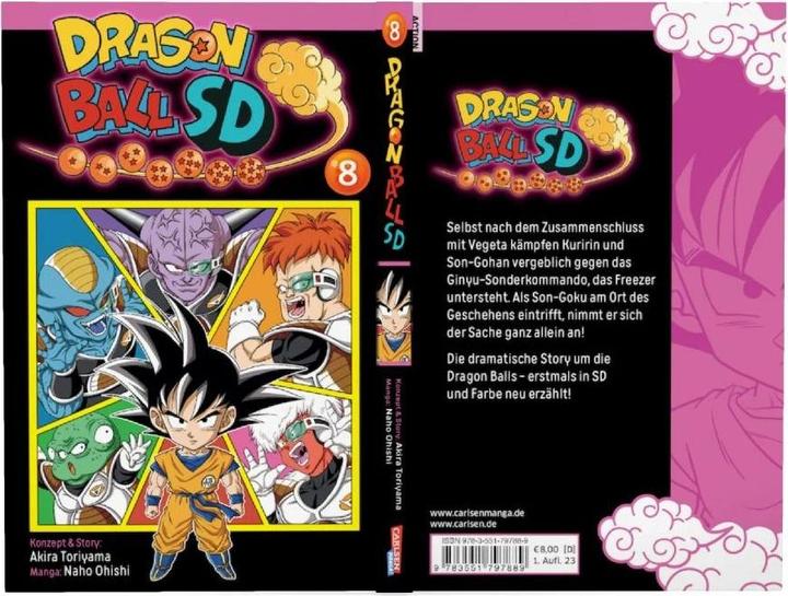 Image du produit Dragon Ball SD 8 (Allemand, Akira Toriyama, Naho Ohishi, 2023)