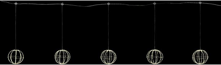 Produktbild STT LED-Lichterkette Royal Ball 550 LED, Ø 16 cm (5 m)