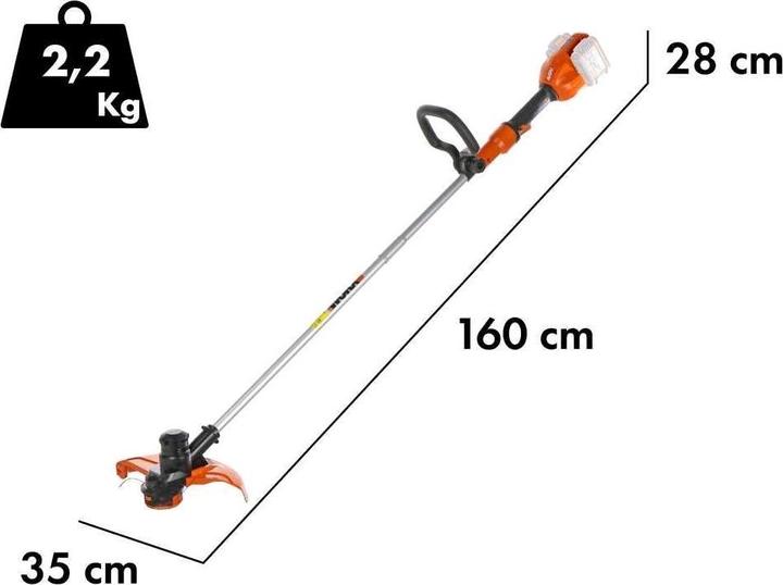 Actual product image Worx Podkaszarka akumulatorowa WG183E.9 40V 33cm