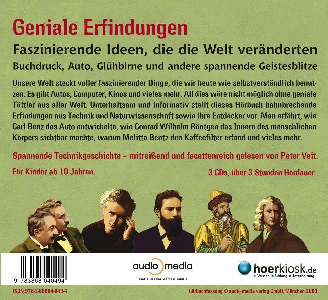 Actual product image Ingenious inventions (Manon Baukhage, Peter Veit, German)