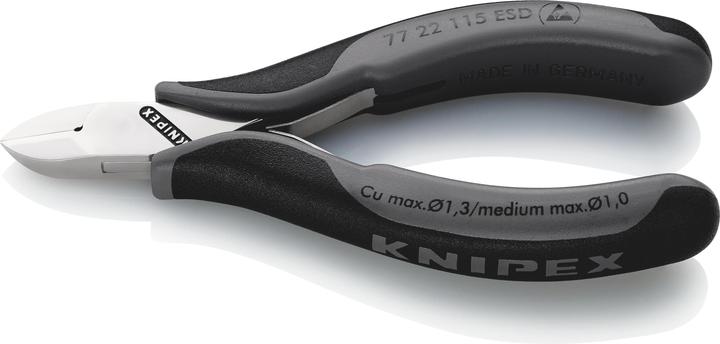 Produktbild Knipex Elektronik-Seitenschneider ESD (115 mm)