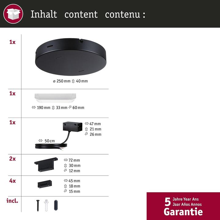 Image du produit Paulmann Gurt-System ULine Installationsset