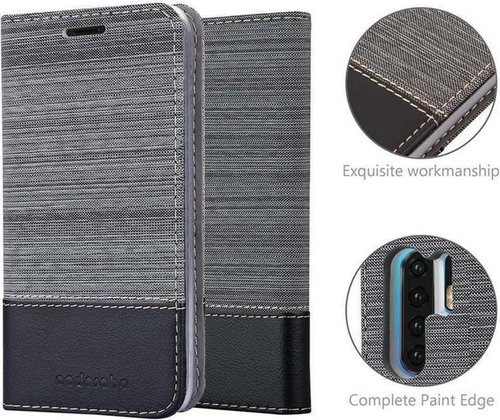 Produktbild Cadorabo Book Jeans Optik Cover (Huawei P30 Pro)