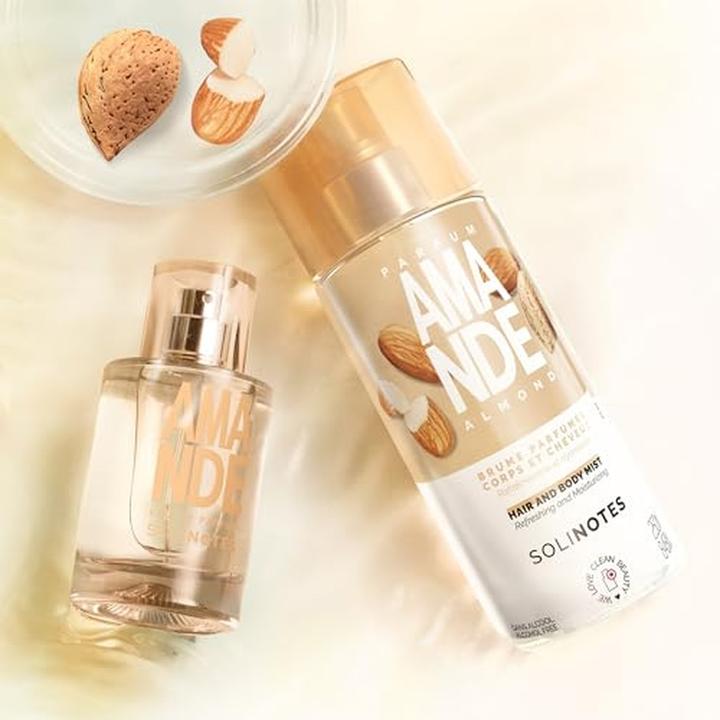 Immagine prodotto Solinotes Nebbia per capelli e corpo Amande (250 ml, Spray profumato per corpo e capelli)