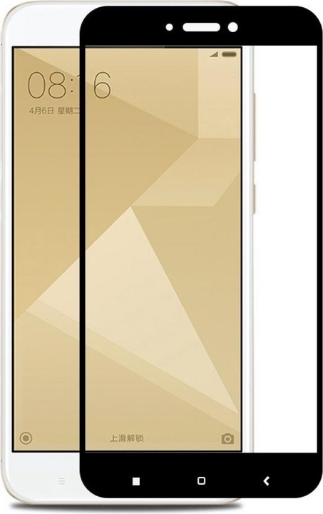 Produktbild Screenguard Xiaomi Redmi 4X Full Screen Panzerglas Schutzfolie 2.5D 9H (1 Stück, Xiaomi Redmi 4X)