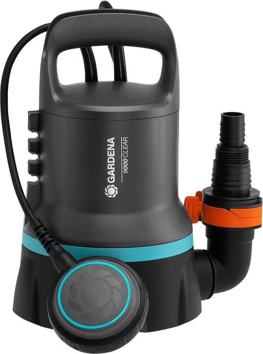 Immagine prodotto Gardena Pompa sommergibile per acque chiare 9000 (Pompa per acqua pulita, Pompa a barile di pioggia)