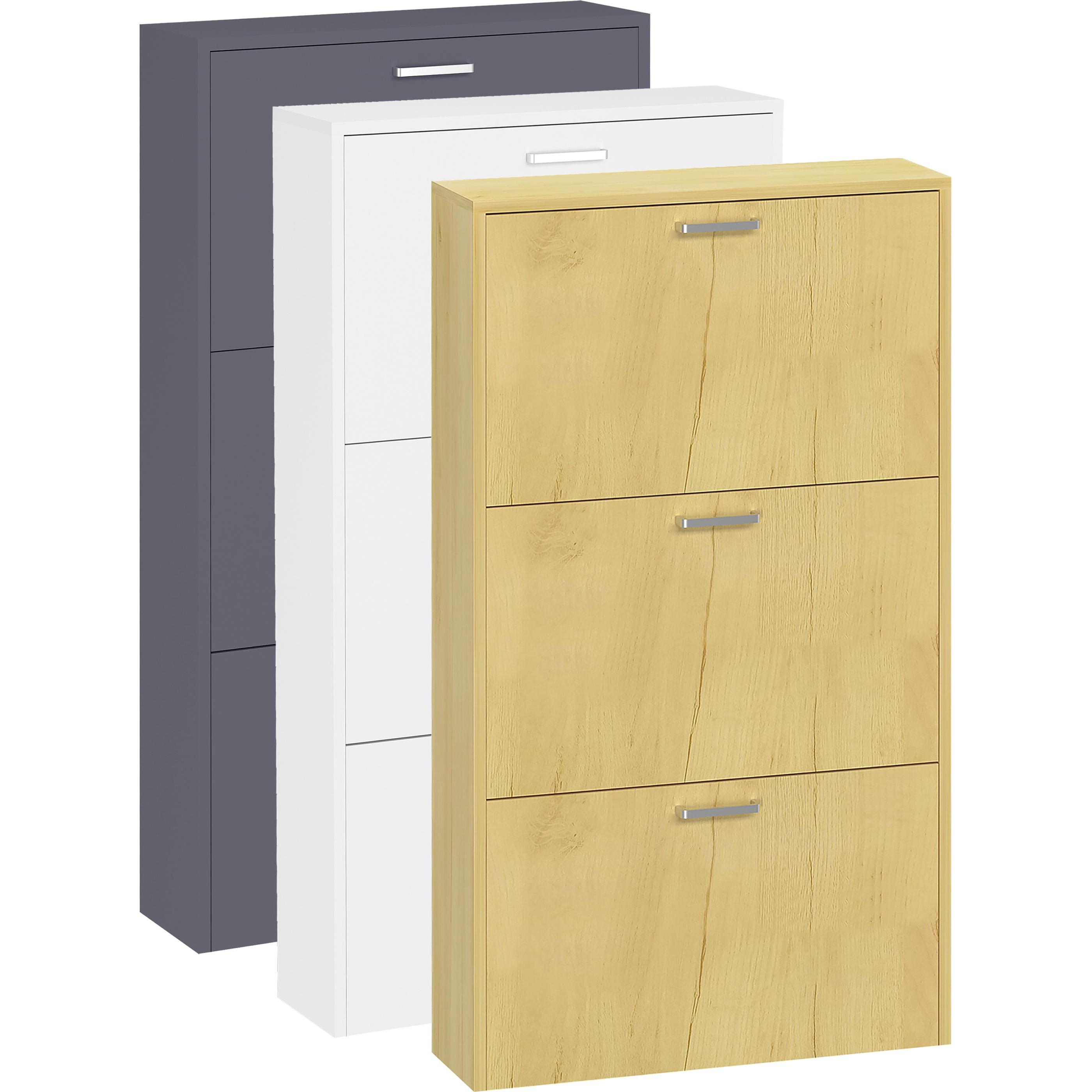 Thumbnail - VCM, Schuhschrank, Sulos (58 x 17 x 104 cm)