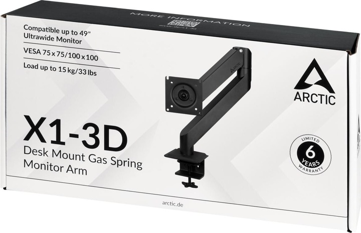 Produktbild Arctic X1-3D (Tisch, 40")