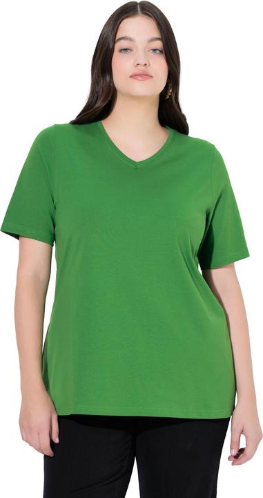 Actual product image Ulla Popken 2 Pack of Eco Cotton Basic Tees (46, 48)