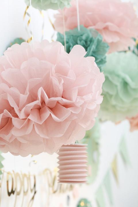 Actual product image I Am Creative Pompom set incl. string (3 pcs.)