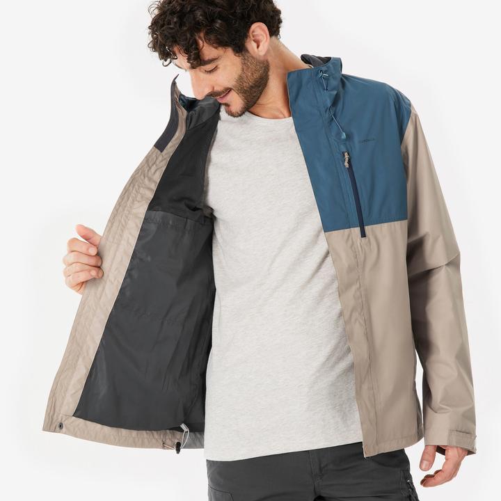 Produktbild Quechua Wanderjacke Regenjacke Herren wasserdicht - NH500 (L)