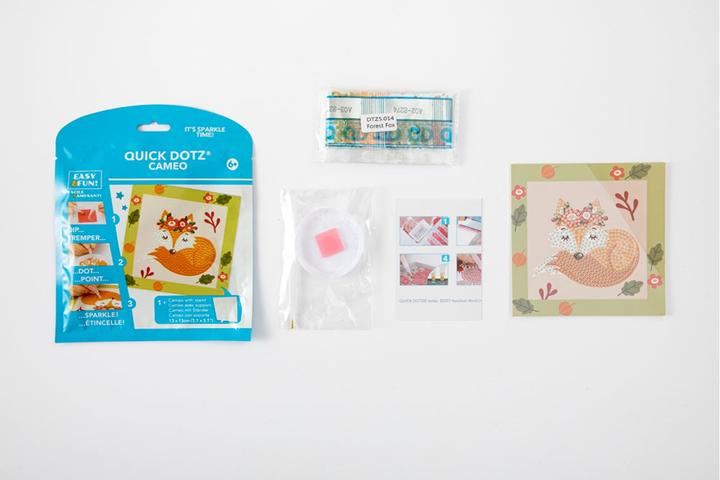 Actual product image Diamond Dotz Diamond Painting Kleiner Fuchs