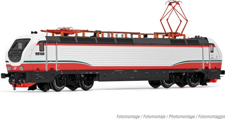 Immagine prodotto Hornby FS Locomotiva elettrica E402B Frecciabianca Ep.VI DCS (Traccia H0)