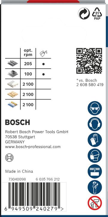 Immagine prodotto Bosch Professional Zubehör Sega a tazza PRO Multi Material PC Plus, 43 mm (43 millimetri)