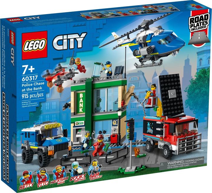 Produktbild LEGO Banküberfall mit Verfolgungsjagd (60317, LEGO City)