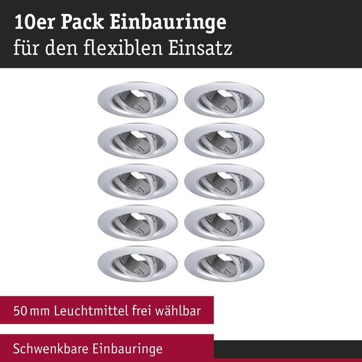 Actual product image Paulmann Recessed light 10-pack (GU10)