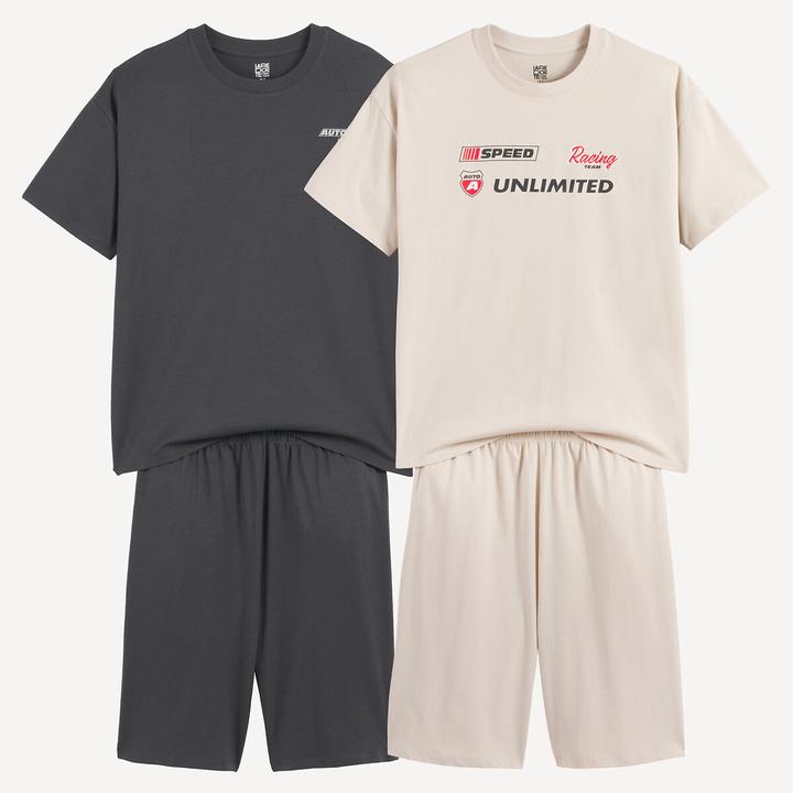 Produktbild La Redoute Collections 2er-Pack Pyjashorts (182)