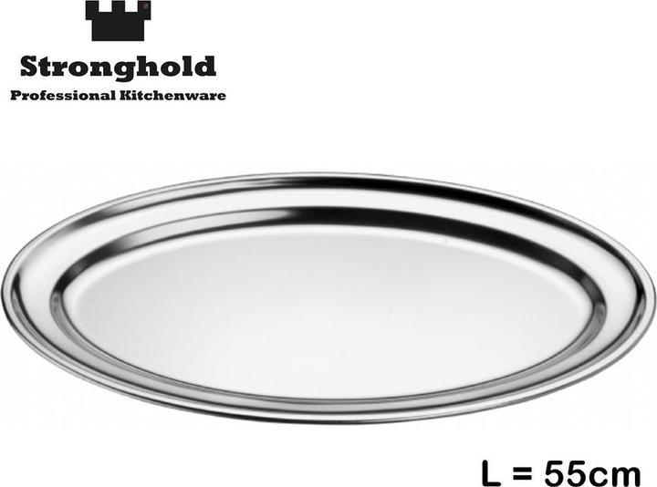 Actual product image Stronghold Stainless Steel Serving Platter 55cm