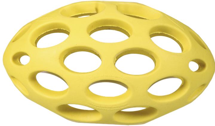 Actual product image JW Dog Toy Hol-ee Football Mini, Ø 9 cm, Assorted (Dog chew toy)