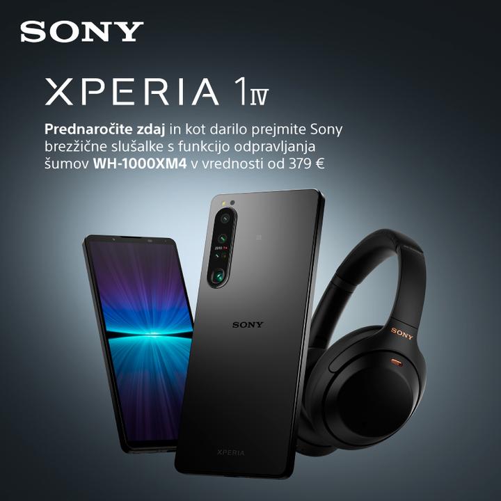Produktbild Sony Xperia 1 IV (256 GB, Schwarz, 6.50", SIM + eSIM, 12 Mpx, 5G)