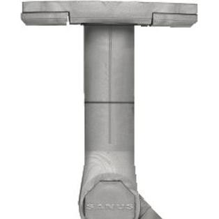 Sanus TV Vaegbeslag FULLMOTION (Decke, 55", 55 kg), TV Wandhalterung, Silber