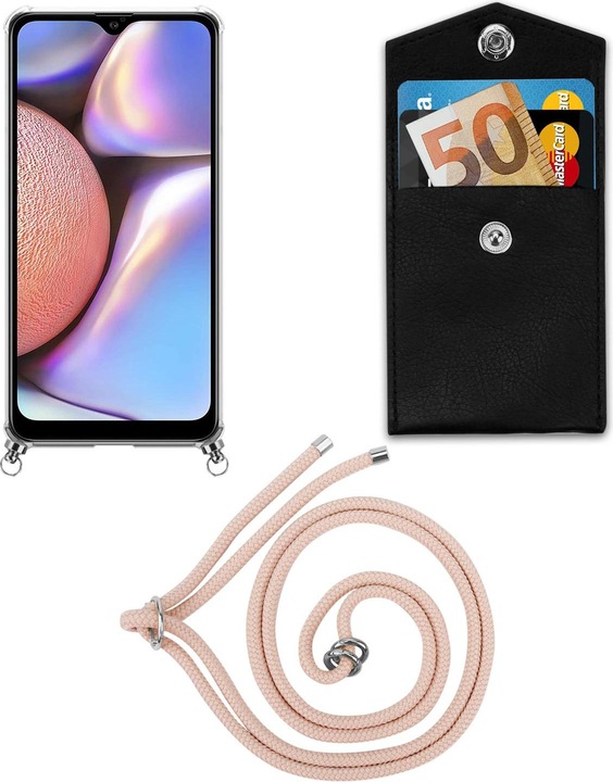 Produktbild Cadorabo TPU Handy Kette SILBER Cover