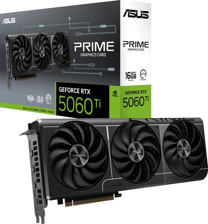Actual product image ASUS Prime GeForce RTX 5060 Ti (16 GB)