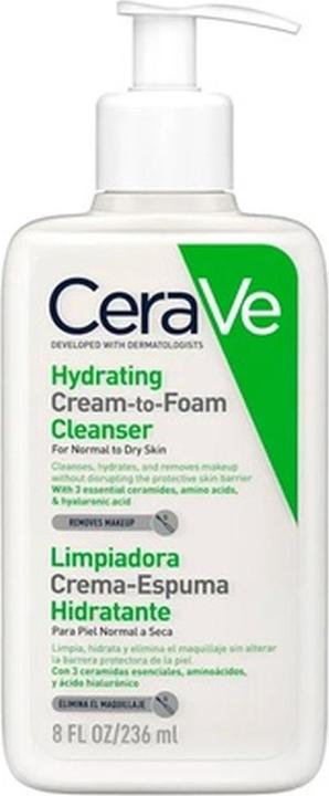 CeraVe Cleansing Cream Foam (Cleansing Foam, 473 ml)