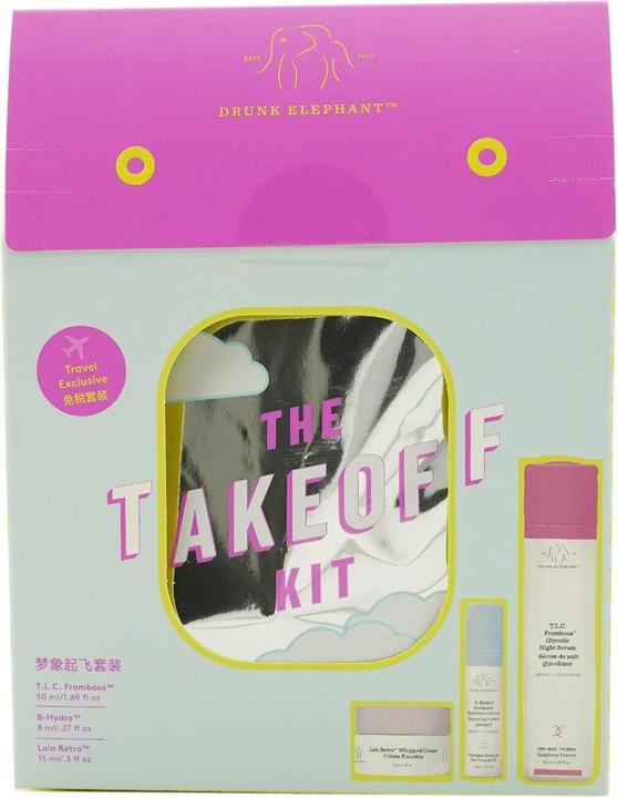 Image du produit Drunk Elephant The Takeoff Kit (Kit de soins du visage)