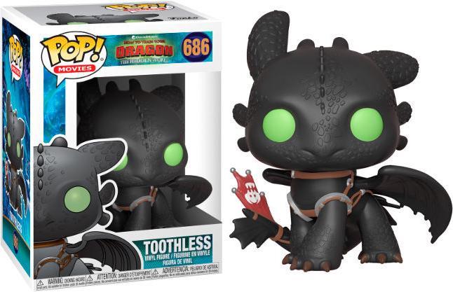 Actual product image Funko POP! dragon taming made easy 3: Toothless - Toothless
