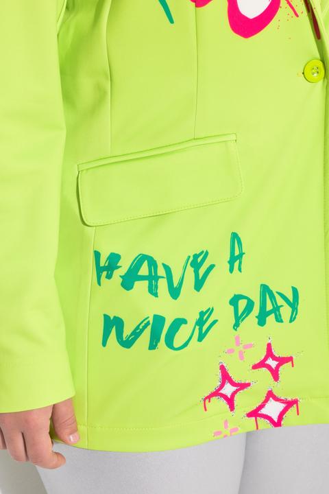 Actual product image Angel of Style Blazer, Scuba, gemalter Druck (54)